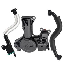 06H103495B PCV Valve Engine Crankcase Vent Oil Separator Breather Hose 3-Piece