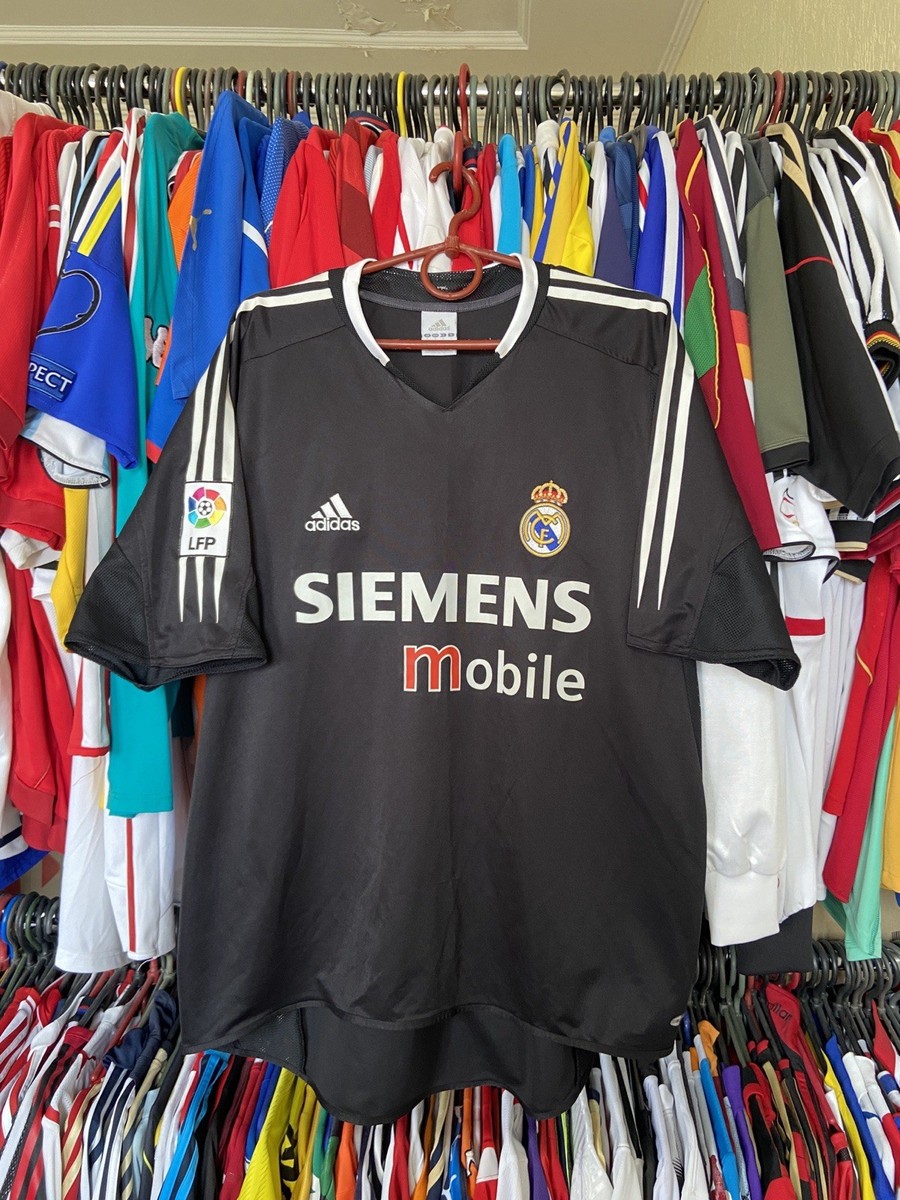 REAL MADRID 2004 2005 AWAY FOOTBALL SHIRT SOCCER JERSEY ADIDAS