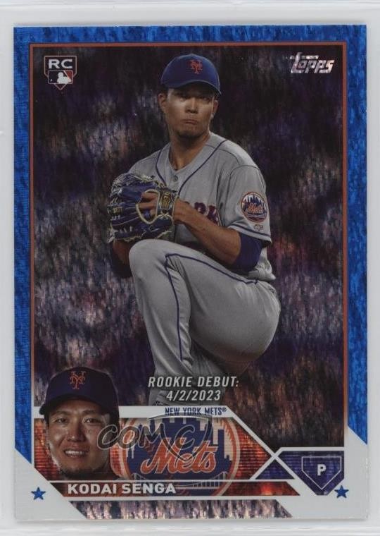 2023 Topps Update Debut Blue Foil 607/999 Kodai Senga #US20 Rookie RC 1hs9