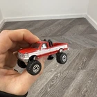 Vintage 1993 Matchbox F 150 Pickup Truck Diecast Model Car Red White