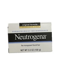 Neutrogena Original Fragrance-Free Gentle Facial Cleansing Bar 3.5oz