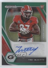 2021 Panini Prizm Draft Picks Green Tre' McKitty #DPA-TRE Auto 2l4