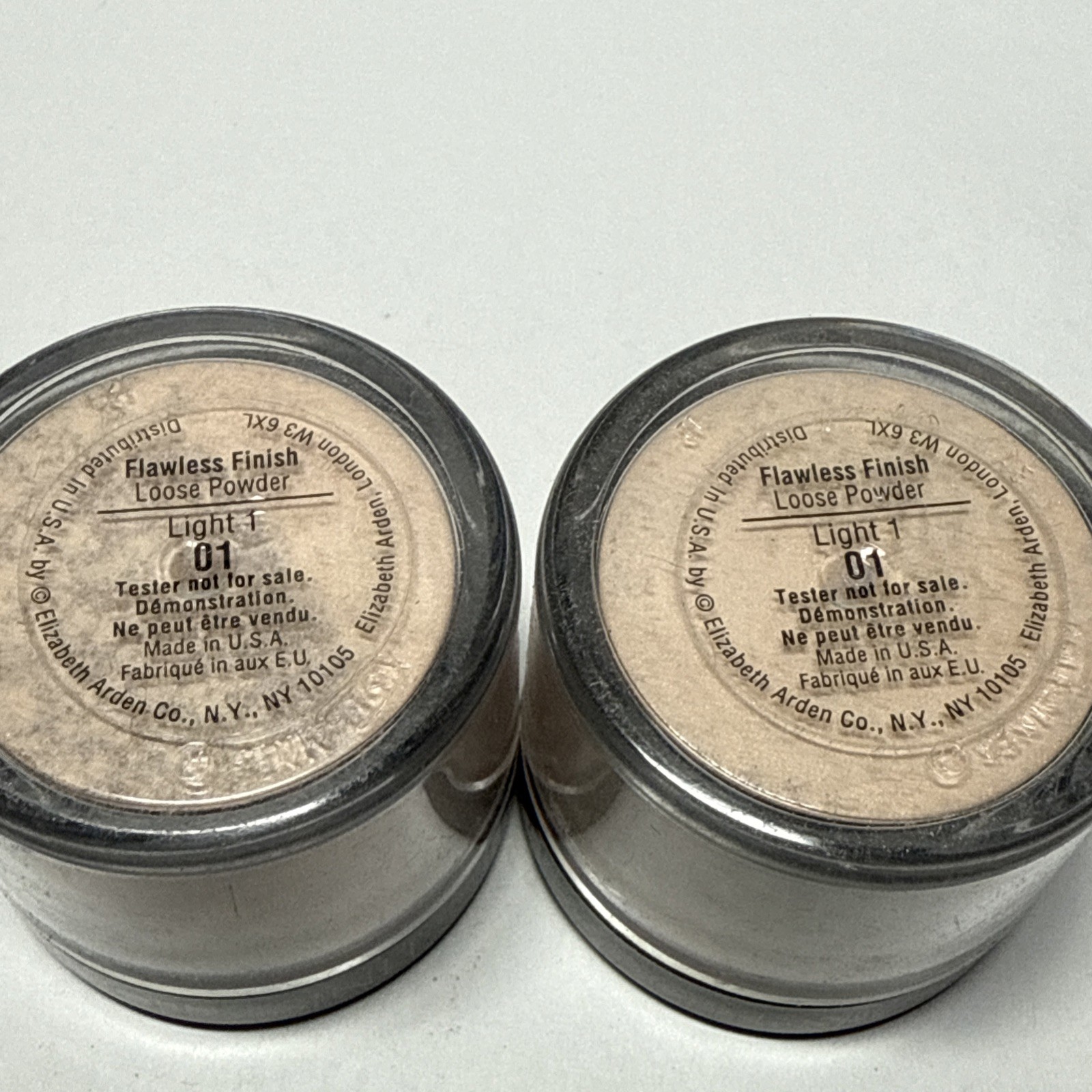 3-PACK ELIZABETH ARDEN FLAWLESS FINISH LOOSE POWDER - LIGHT 01 - sealed