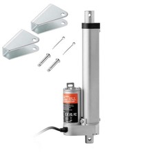 12 V Linear Actuator-6 in. Stroke,High Load Capacity 330 lbs. W/Mounting Bracket