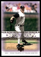 Randy Johnson 2002 Upper Deck Honor Roll #30 Arizona Diamondbacks FREE SHIPPING
