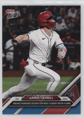 2024 Topps Now Blue 31/49 Corbin Carroll #417 2d9