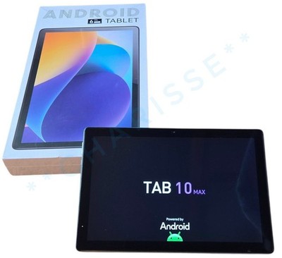 BAKEN TAB 10 MAX M10 10.1'' Android 14 Tablet 3GB RAM 64GB ROM Quad Core Wi-Fi 6