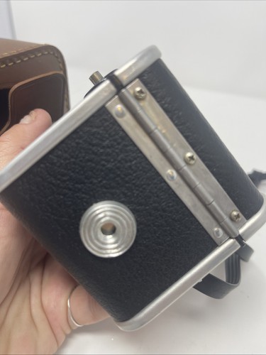 Vintage KODAK Duaflex II 2 Kamera KODET Objektiv RETRO - ungetestet mit Tasche - Bild 6 von 8