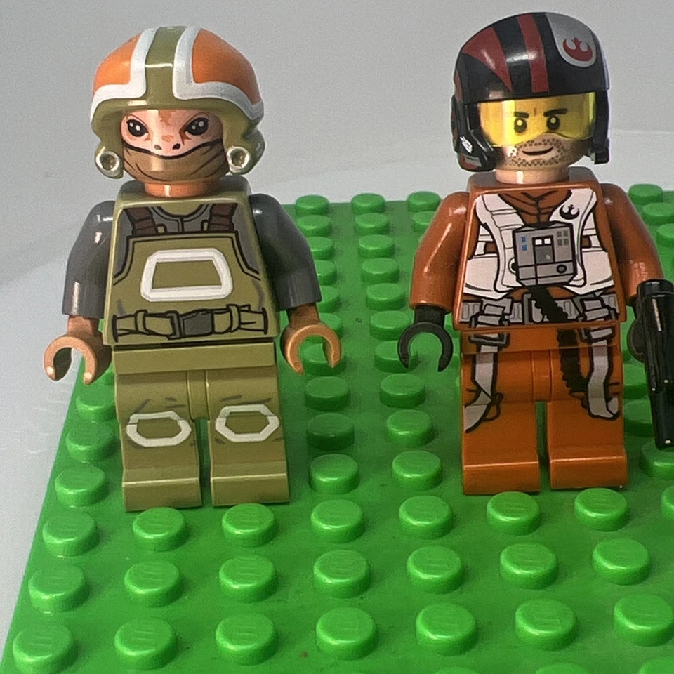LEGO Star Wars Resistance Pilots Lot Poe Dameron Tallie Lintra X-Wing + BB-8 - Imagem 2 de 4