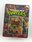 TMNT Ninja Turtles GENERAL TRAGG 1989 Vintage MOC Playmates Unpunched