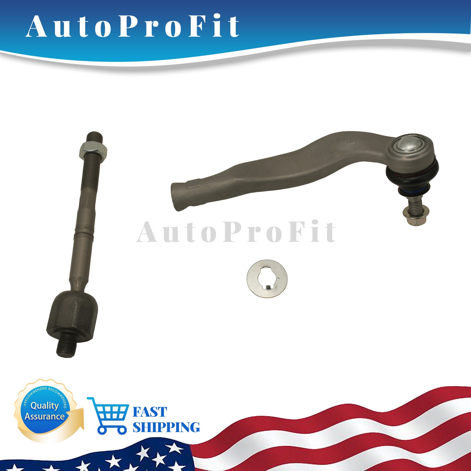 NEW 673007161 For 2019-2023 Maserati Levante Left Inner Tie Rod Ball Joint