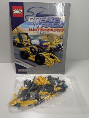 Lego 3057 Create 'N' Race Master Builders Buch Set 105 Teile gebraucht vollständig