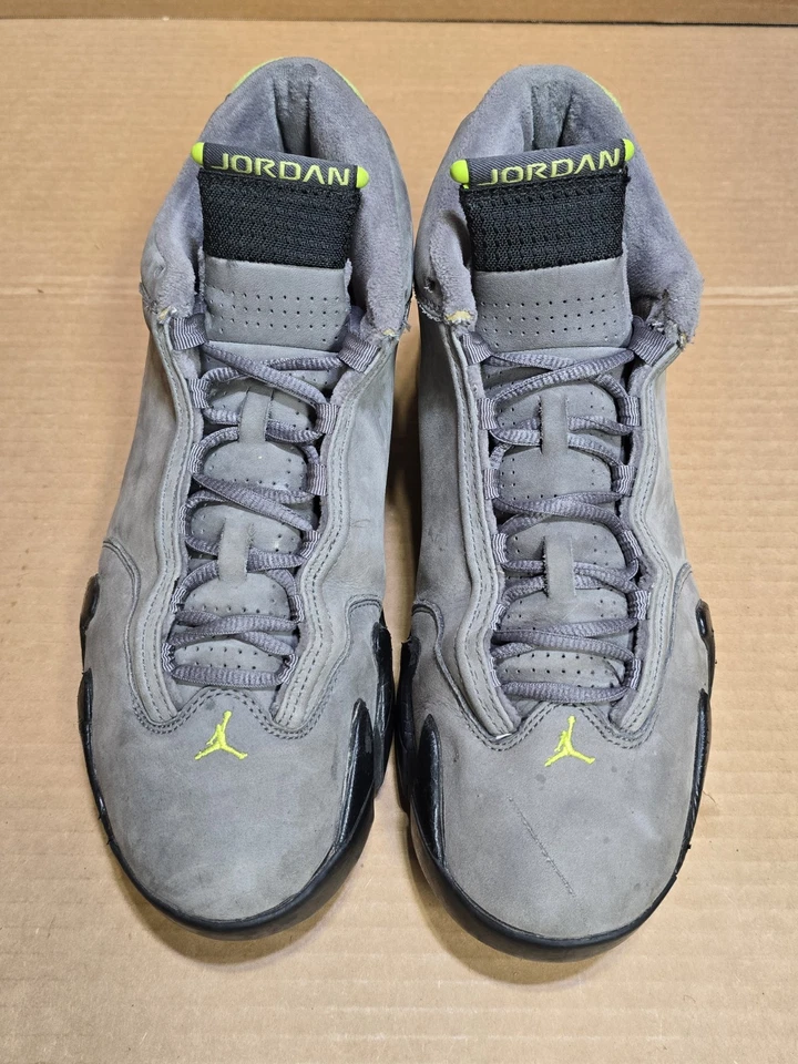 Talla 11 - Air Jordan 14 Retro Chartreuse Foto 3 de 4