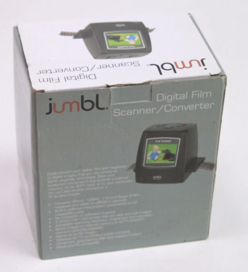 JUMBL Digital Film Scanner/Converter Converts 35mm, 126, 110 & Super 8 To JPG - Image 2 of 2