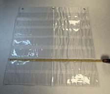 Pocket Chart Classroom Hanging White School Student Wall Teacher Calendar