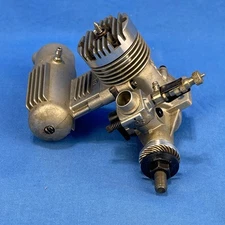 OS Max 20 FP Model Airplane Engine w/842 Muffler - Untested, For Parts Or Repair