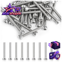 Zylinderschrauben M3X25Mm Edelstahl 50 StüCk Innensechskant Schraubenset