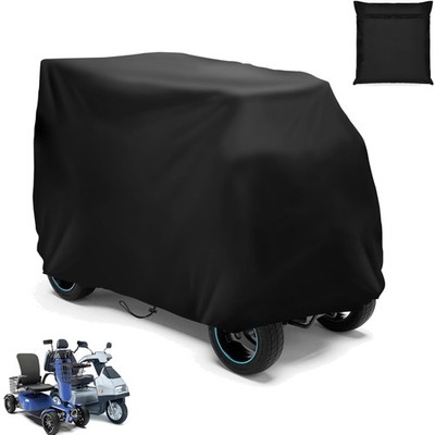 Elektromobil Abdeckplane  Kordelzug Schutzhaube für Rollstuhl Scooter
