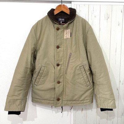 BLUE BLUE N-1 Deck Jacket, Size 2 from Japan