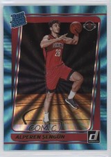 2021-22 Panini Donruss Rated Rookie Holo Teal Laser Alperen Sengun #219 0nr3