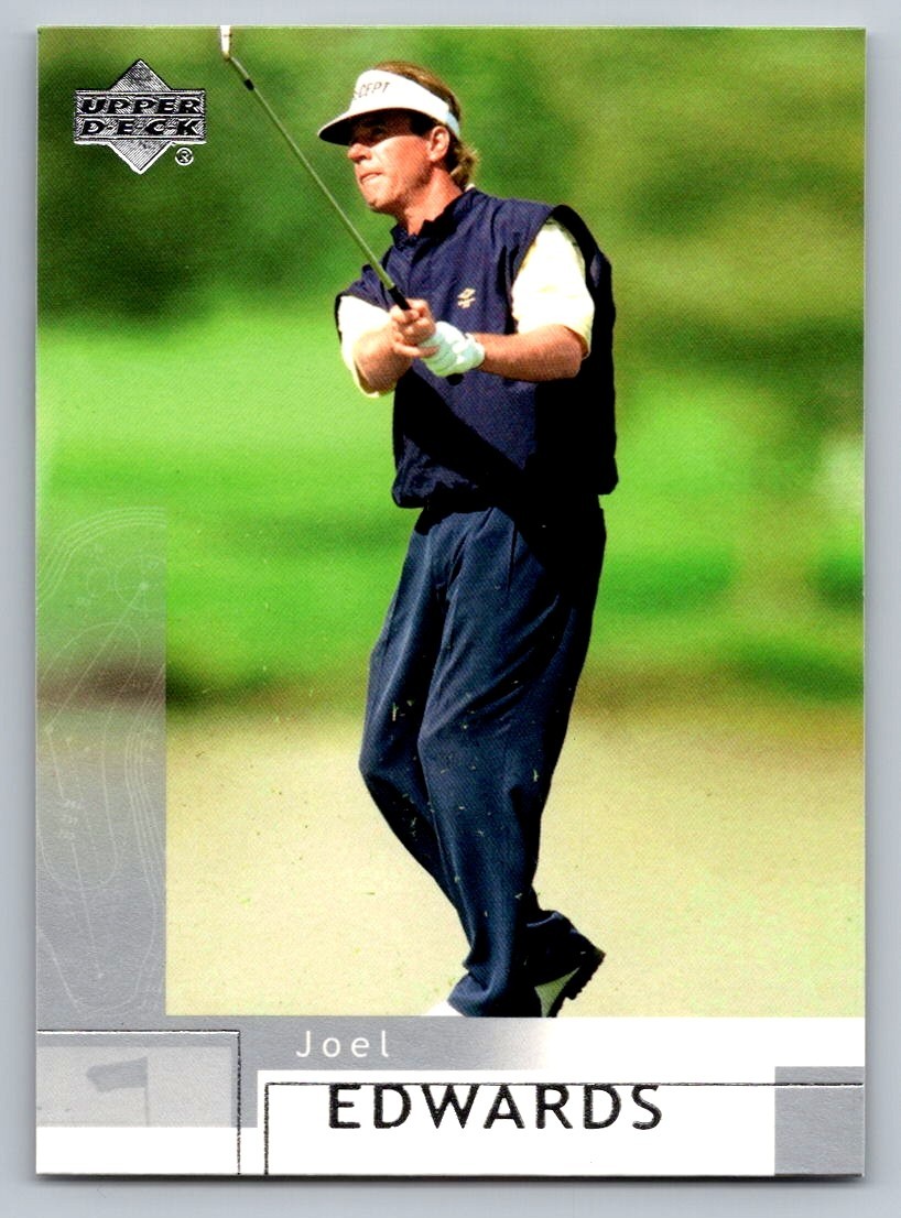 2002 UPPER DECK GOLF CARD (SILVER) #12 JOEL EDWARDS