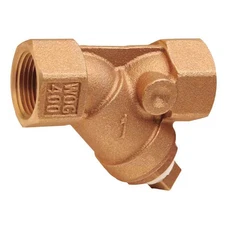 Y Strainer, 1/4" Pipe, Fnpt X Fnpt, Bronze, 400 Psi At 210 Degrees F, 125 Psi