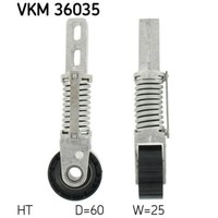 Spannrolle Keilrippenriemen Skf Vkm 36035 FüR Renault Megane I Classic