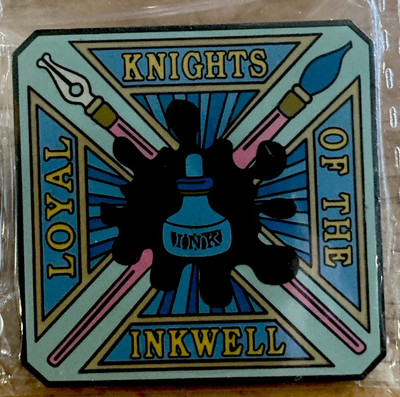 Rare Loyal Knights of the Inkwell Toontown Limited Edition 2400 Disney Pin 2006