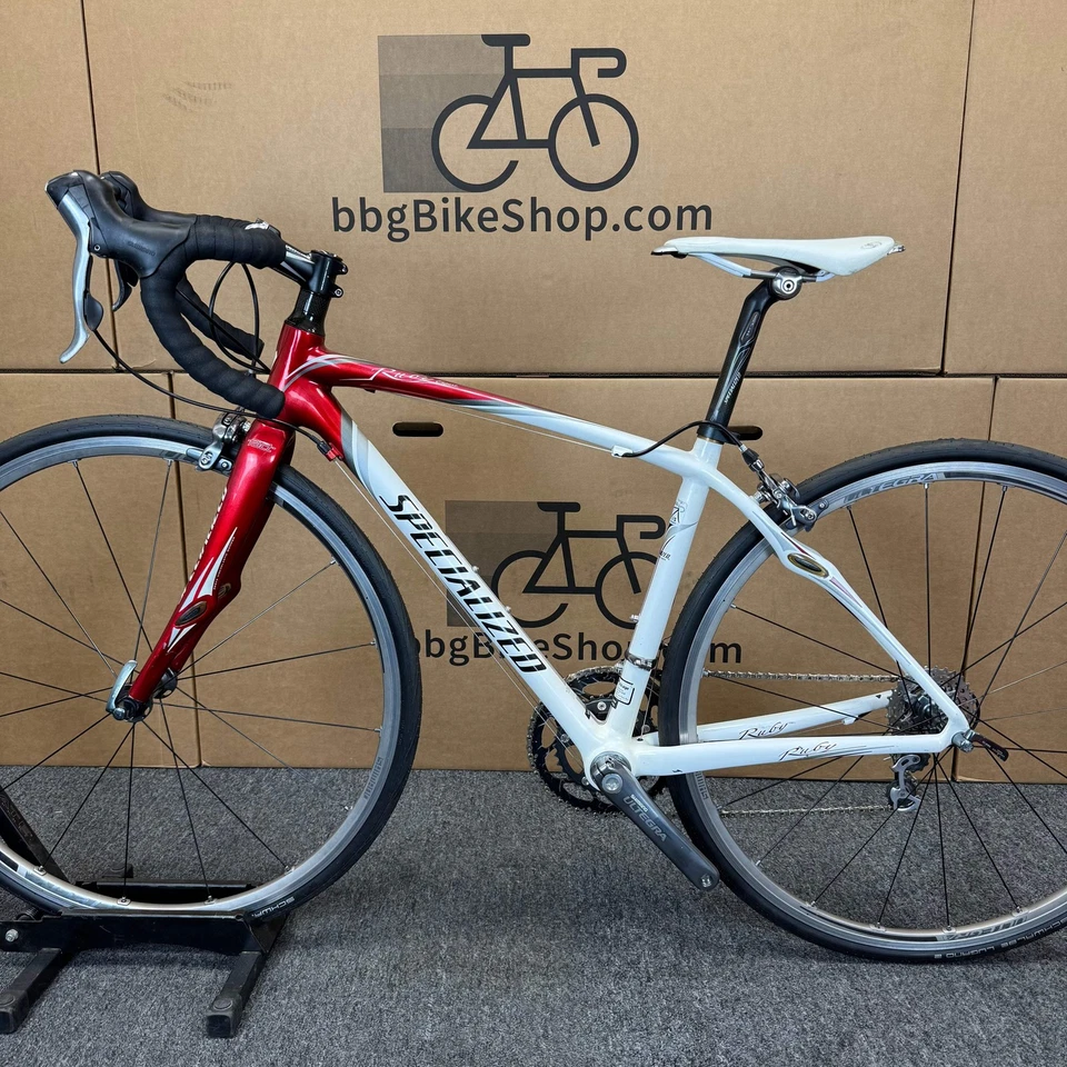 Bicicleta de Carretera Usada Specialized Ruby Expert, Fibra de Carbono para Mujer-2009, 48 cm Foto 2 de 4