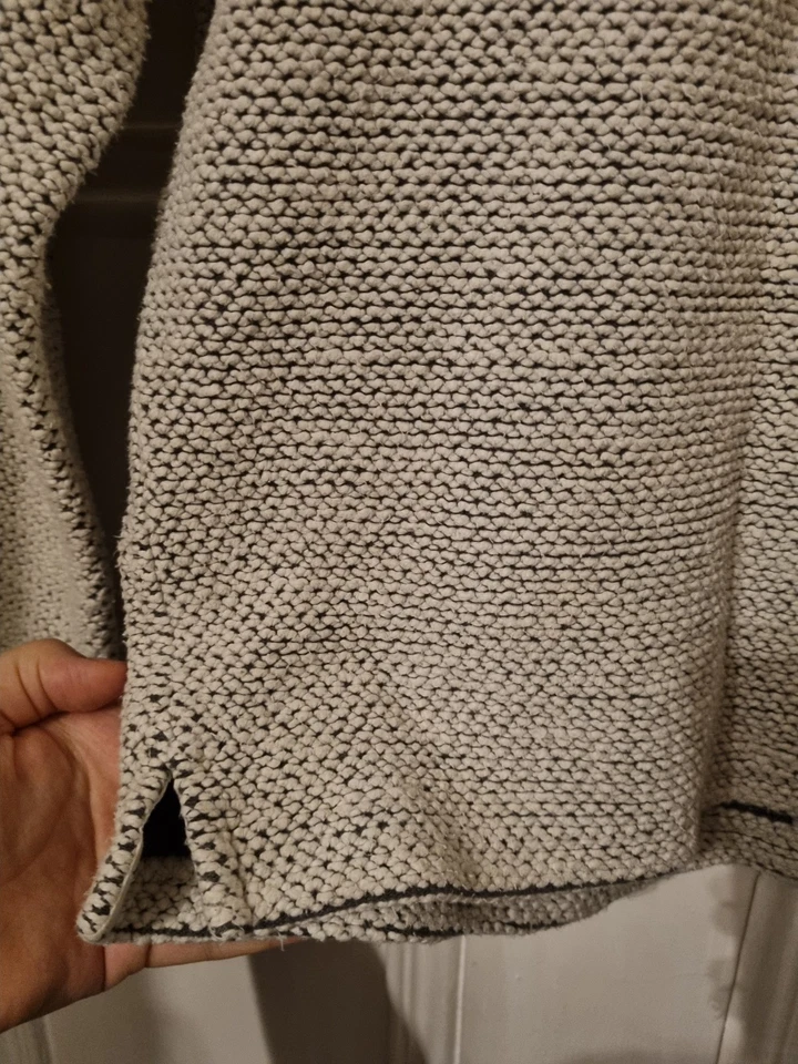 Weird Fish Boys Grey Cotton Rich Long Sleeve Zip Neck Top - Age 9 - 10 Years - Image 4 of 4