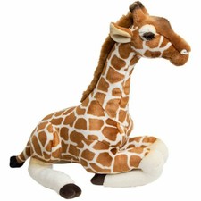 NEW Medium FAO SCHWARTZ 18" Plush GIRAFFE High Quality Stuffed Animal NWT