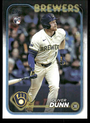 #ad #ad 2024 Topps Update #US310 Oliver Dunn $0.99