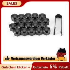 17mm Radschrauben Radmuttern Bolzen FÜR AUDI Abdeckung mit Entnahmewerkzeug