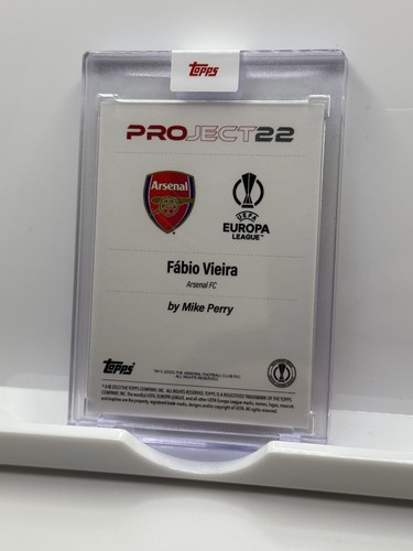 Topps Project 22 Fabio Vieira - Arsenale (Mike Perry) - Foto 2 di 2