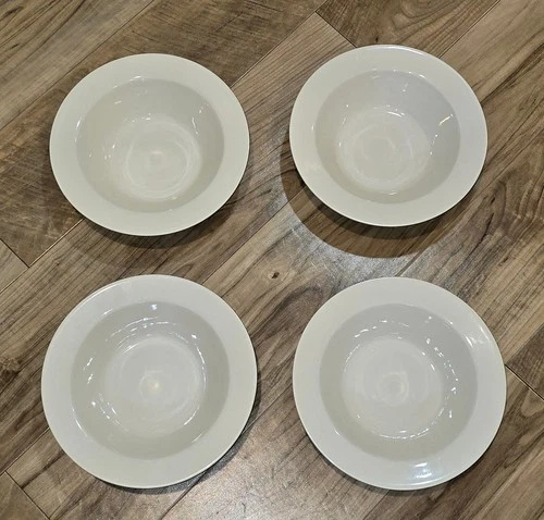 Homer Laughlin Set of 4 Best China Restaurant Ware 9” Rim Rimmed Soup Bowls USA