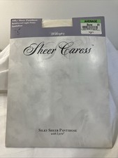 JC Penney Worthington Sheer Caress Average BONE 81 Silky Sheer Pantihose.