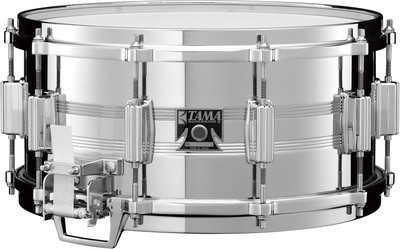 Tama 50th Limited Mastercraft Steel Snare Drum - 6.5 inches x 14-inch, Polished
