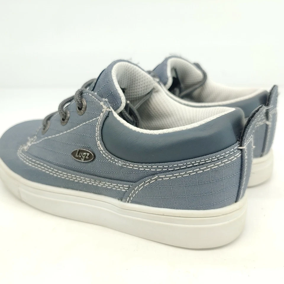 Zapatillas deportivas Lugz para niños pequeños gris azulado tela texturizada niños talla 12 IGYLRT 011 Foto 4 de 4