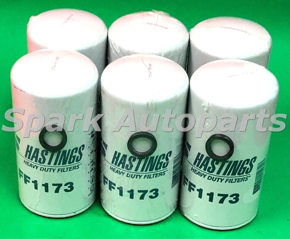 Estuche de 6 filtros de combustible HASTINGS FF1173 para AUTOCAR LLC. Xpeditor, FREIGHTLINER Foto 2 de 3