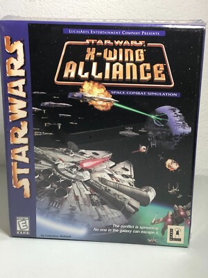 Star Wars: X-Wing Alliance (PC) - Big Box Brand New Sealed  Box Slightly Dented