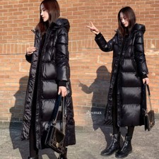 Women's Fashion Thicken Winter Hooded Loose Long Jacket Female Warm Outwear