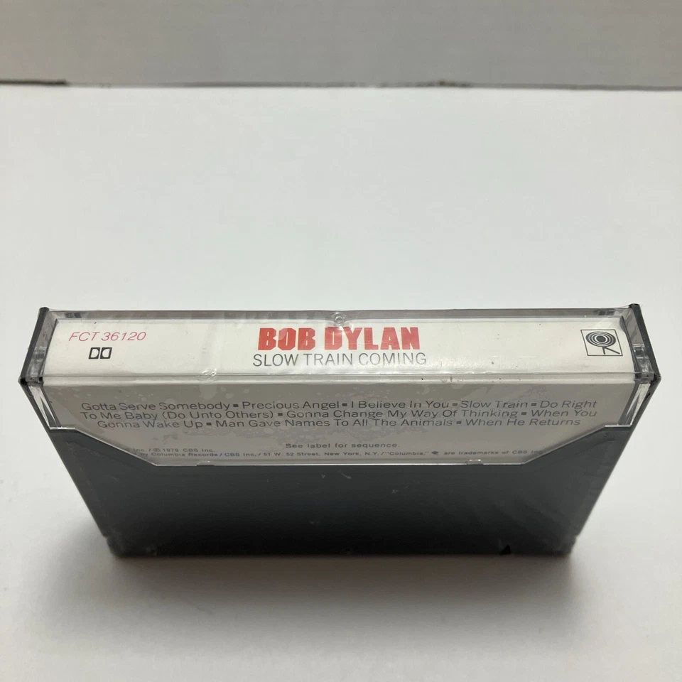 Slow Train Coming by BOB DYLAN (1979, Columbia) Sealed Audio Tape Cassette - Image 3 of 4