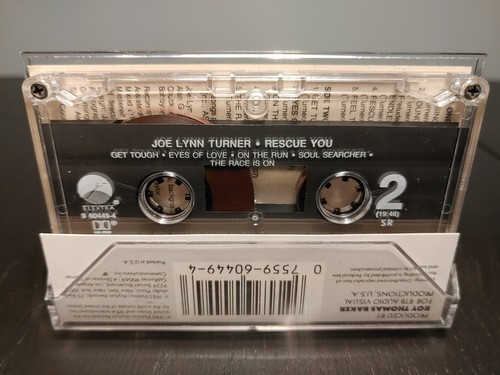 Joe Lynn Turner Cassette Tape (Elektra 9 60449-4, 1985) Dolby HX Pro - Picture 4 of 9