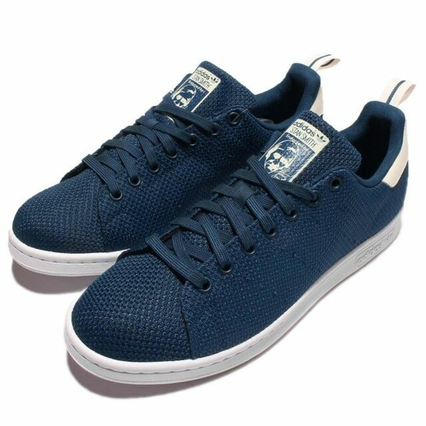 adidas stan smith ck chalk white & blue