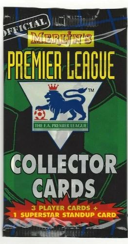 Merlin 1996 Premier League Soccer Football Pack Of Cards