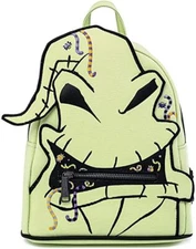Loungefly Disney Oogie Boogie Creepy Crawlies Glow In The Dark Mini Backpack NWT