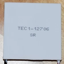 TEC1-12706 - Thermoelectric Peltier cooler module chip - 12V 6A 60W