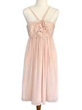 Forever New Dress Size 4-8 Nude Evening/Special Occasion Halter Neckline Straps