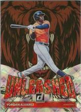 Yordan Alvarez 2022 Panini Donruss Unleashed Diamond #UL-10 Houston Astros
