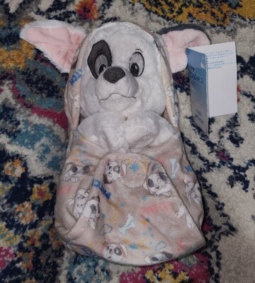 NEW 2023 Disney Parks Babies Baby Patch 101 Dalmatians Blanket Pouch Plush NWT
